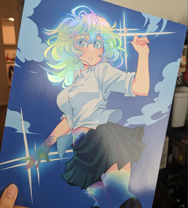 Holographic Hagakure Print (Flawed available)