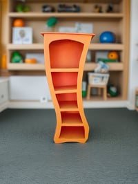 Image 3 of Dr Seuss / Alice in Wonderland inspired whimsical bookcase. one of a kind solid handmade furniture