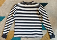 Image 6 of Iron Heart IHTB-01 heavy cotton striped shirt, size L (fits M)