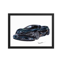 Image 1 of 'Black Framed' Mclaren 720s 
