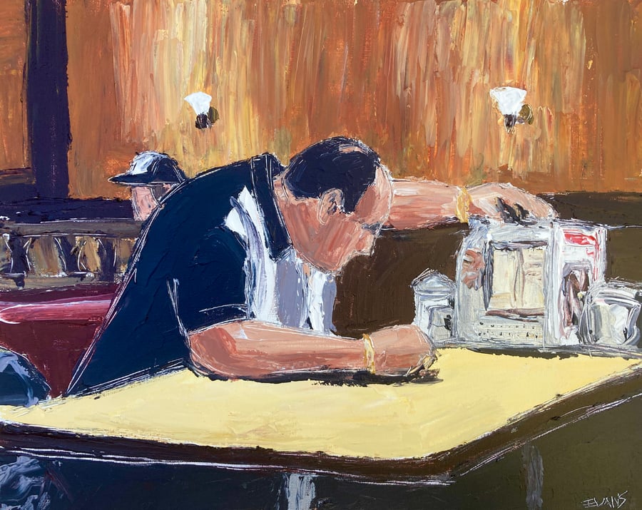 Image of Final scene (original painting)