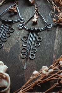 Image 5 of Witchspine Bone Earrings