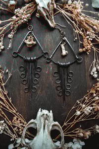 Image 7 of Witchspine Bone Earrings