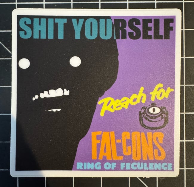 Fal-Cons Ring of Feculence sticker