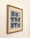 marine tulips ~ work on paper