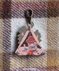 Image 1 of Cowboy Camp / Wood Charm