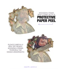 Image 3 of Cowboy Camp / Wood Charm