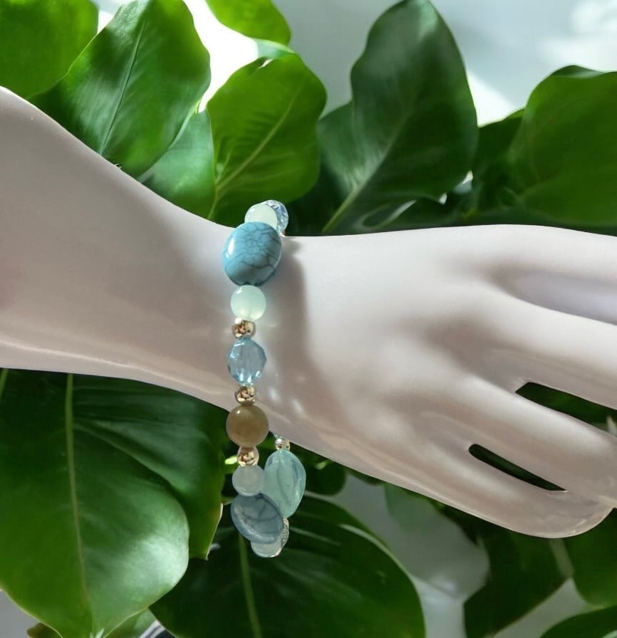 Image of 3 Piece Beaded Jewelry Set