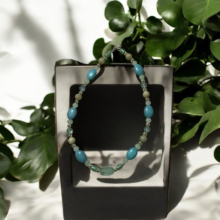 Image of 3 Piece Beaded Jewelry Set