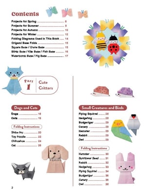 Image of Kawaii Origami Animals