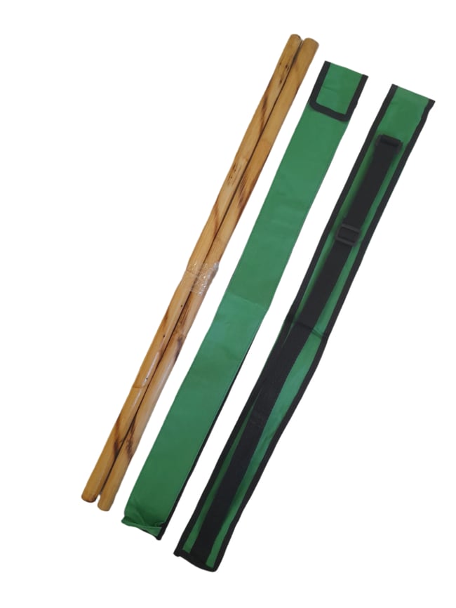 Arnis Kali Rattan Sticks with Carry Bag FMA Escrima Multicolour