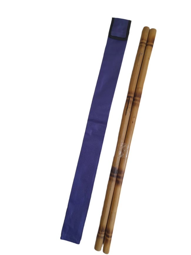 Arnis Kali Rattan Sticks with Carry Bag FMA Escrima Multicolour