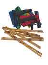 Arnis Kali Rattan Sticks with Carry Bag FMA Escrima Multicolour