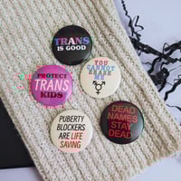 Trans Rights - Badges 