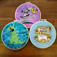 Image 1 of Cute Characters Wall Art 