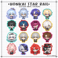 [PREORDER] HSR Blorbo Glitter Vinyl Stickers