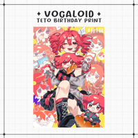 [PRE-ORDER] Teto Bithday Matte Print
