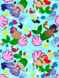 Image 3 of Studio Purr Fairytale PurrMaids Beach Towel