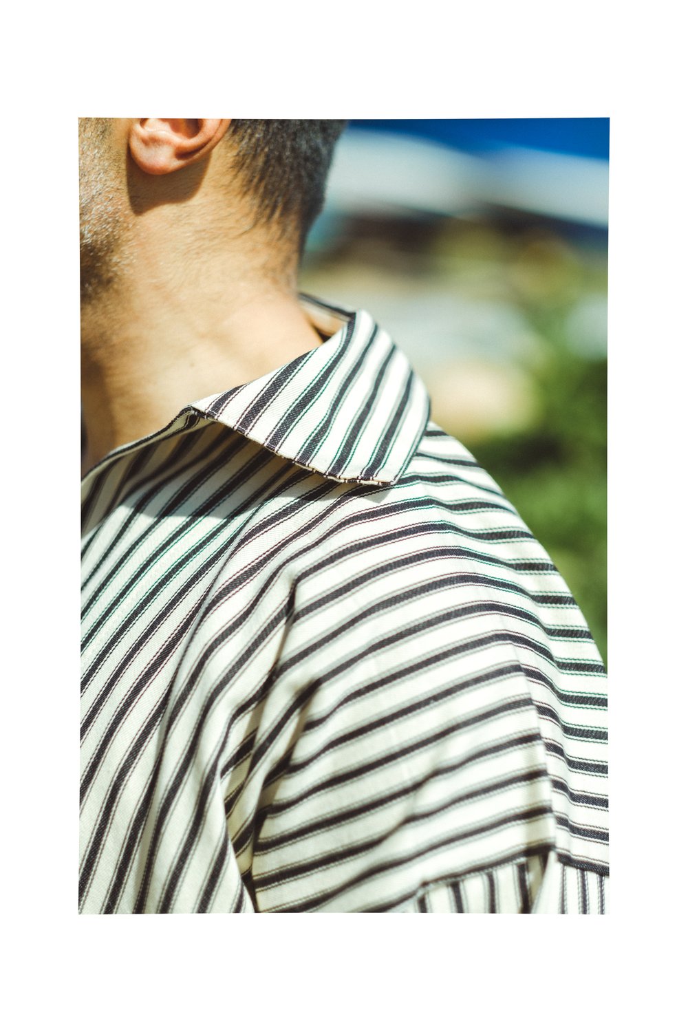 THE CAPRI SMOCK (BLACK STRIPE)