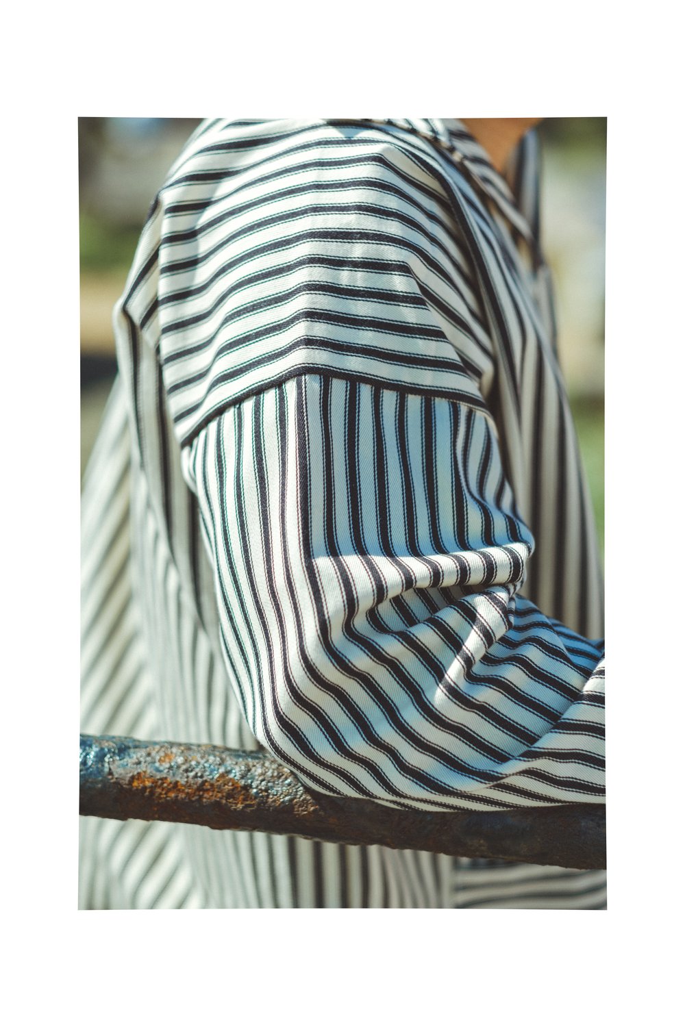 THE CAPRI SMOCK (BLACK STRIPE)