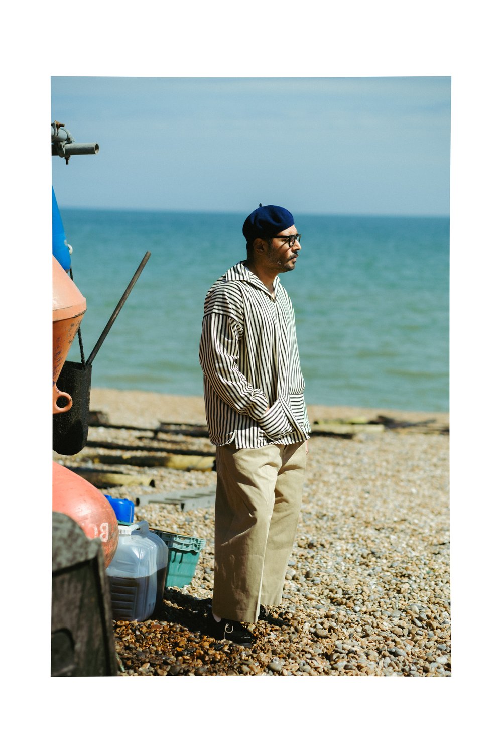 THE CAPRI SMOCK (BLACK STRIPE)