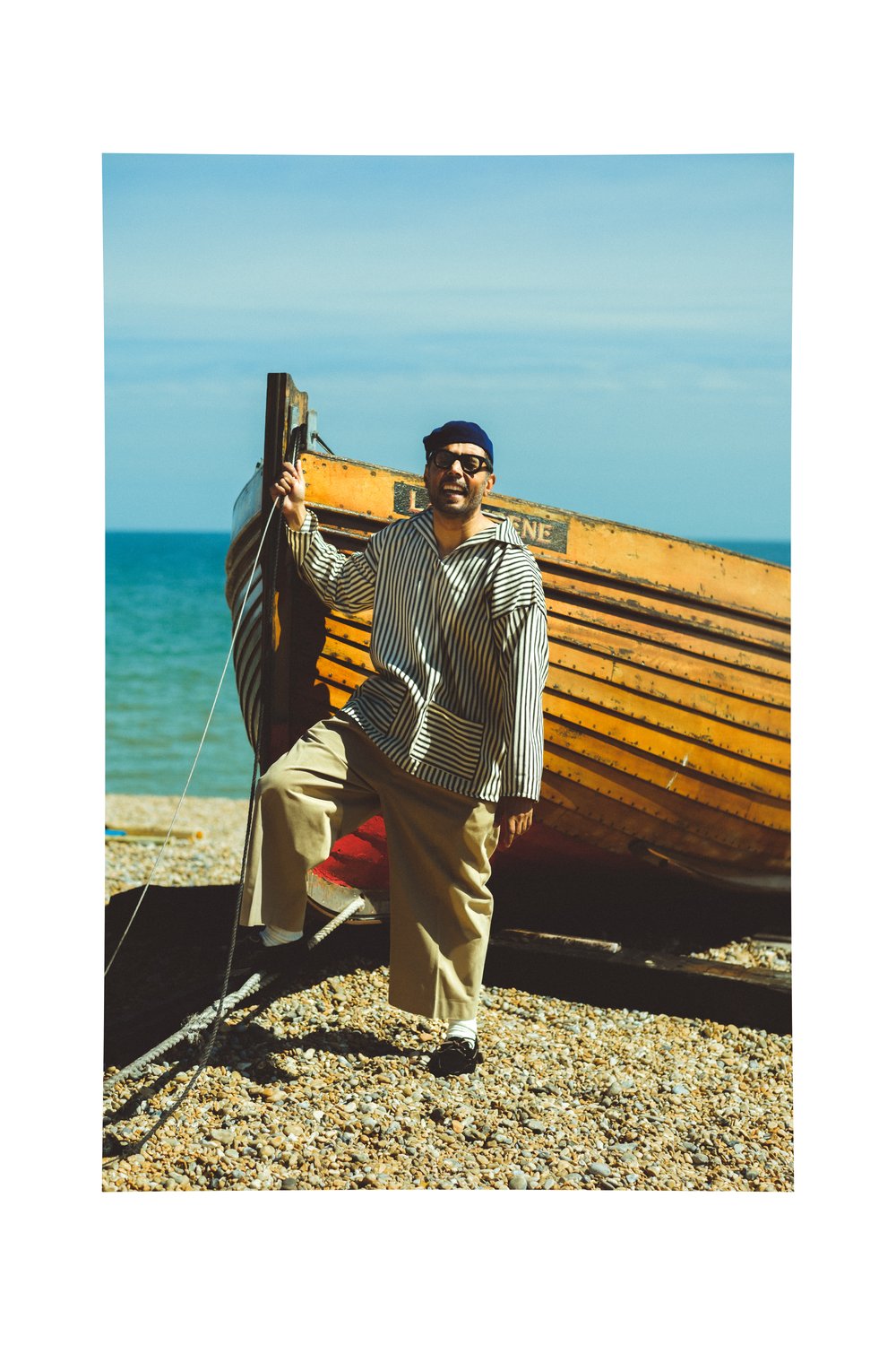THE CAPRI SMOCK (BLACK STRIPE)