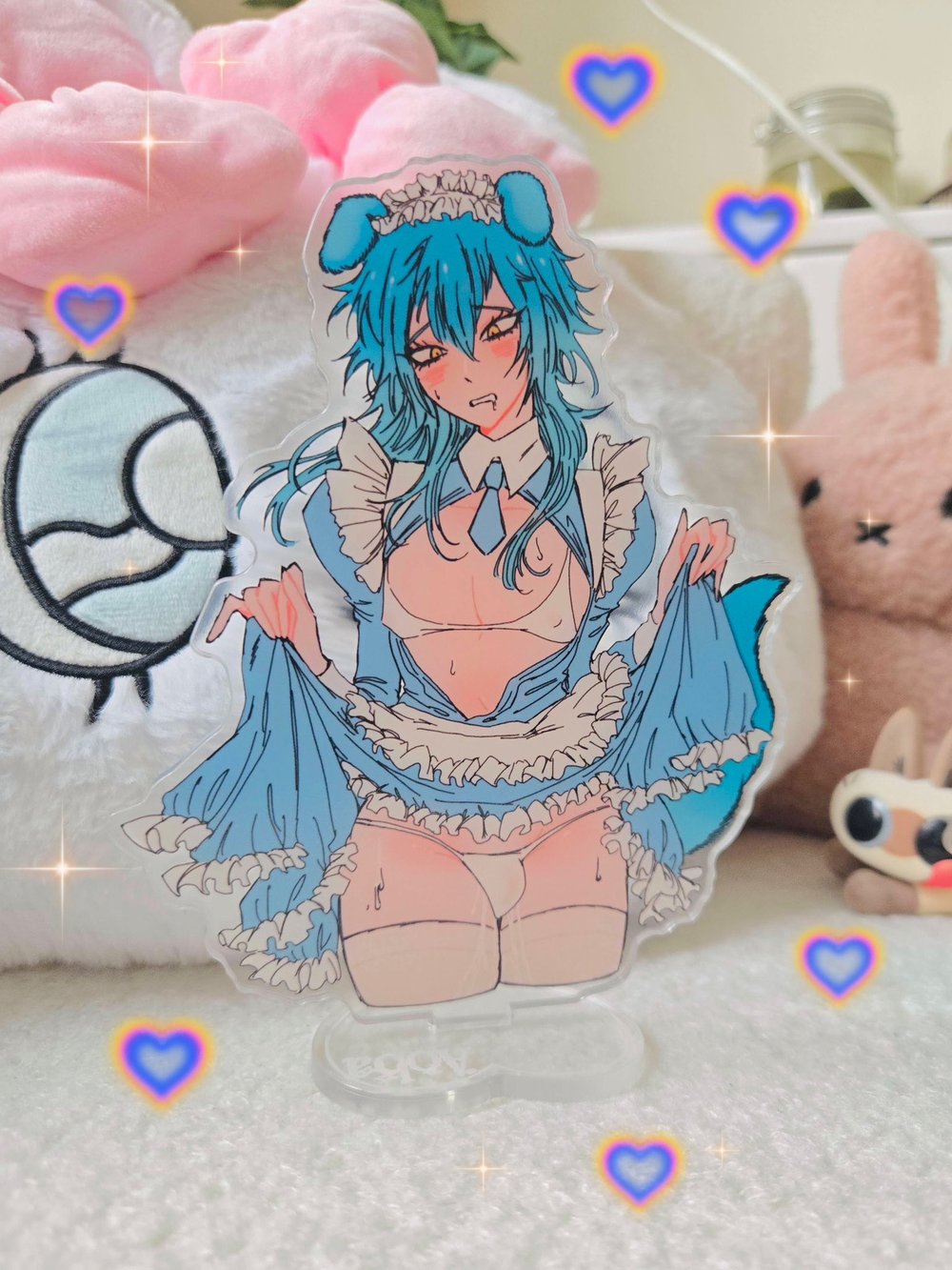 Image of Aoba & Towa Maid Acrylic Standees 15cm 