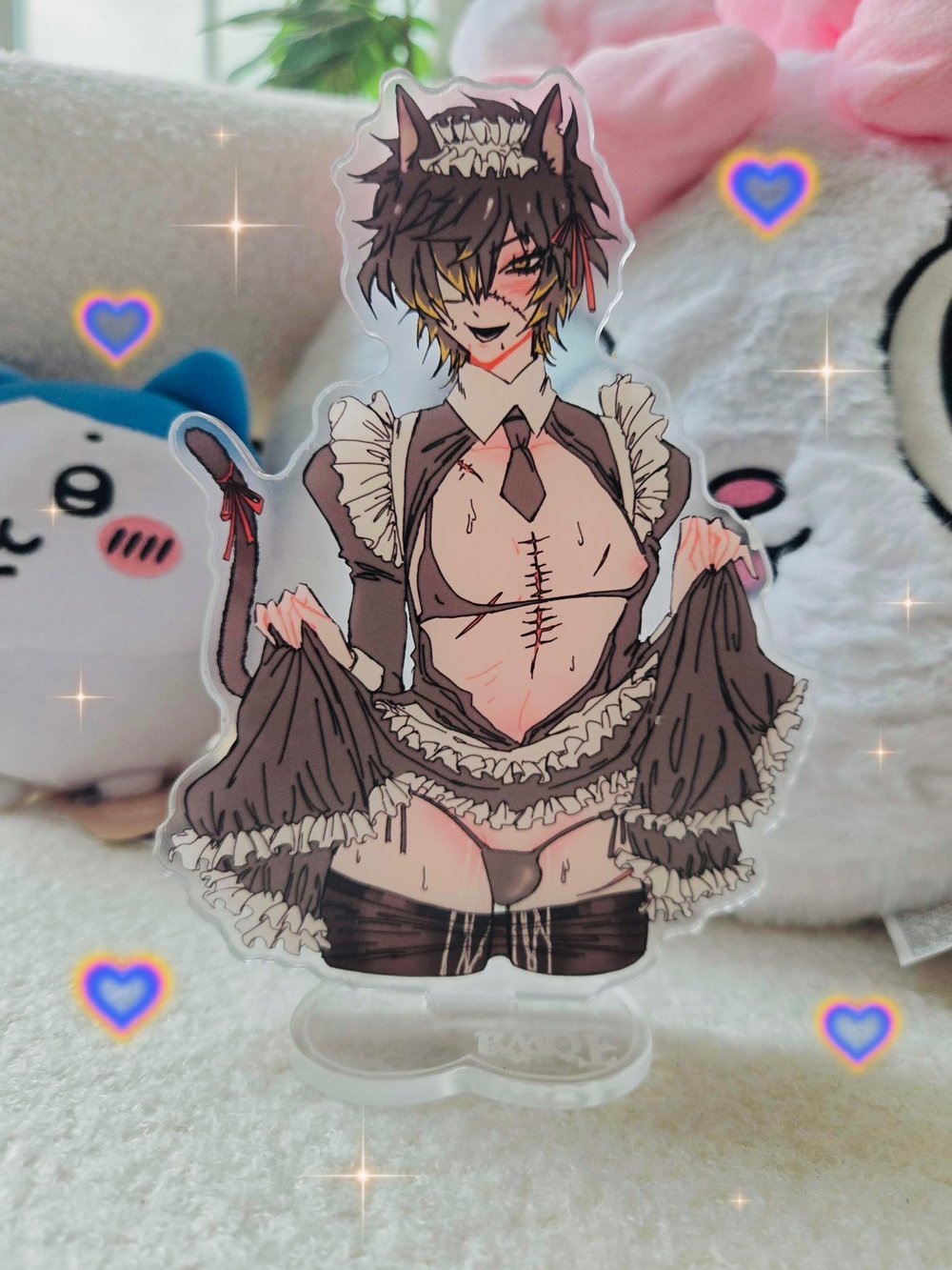 Image of Aoba & Towa Maid Acrylic Standees 15cm 