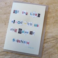Image 2 of Greeting Card - But The Lord