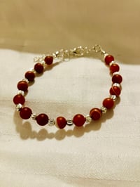 Image 2 of Red Sardonyx Bracelet – Elegance in Every Detail
