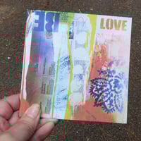 Image 1 of Single greetings card - Be Love