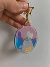 Porte-clefs Chats Nuages