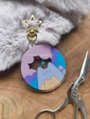 Porte-clefs Chats Nuages