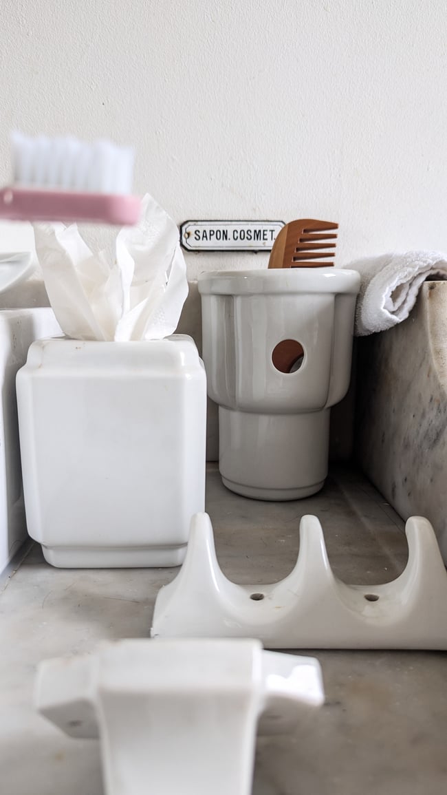 Ensemble porcelaine. 