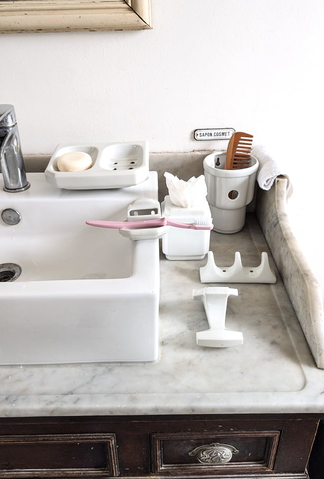 Ensemble porcelaine. 