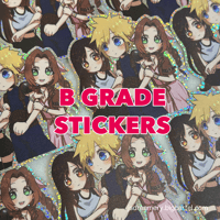 Image 1 of FF7R OUR BODYGUARD STICKERS [B GRADE]
