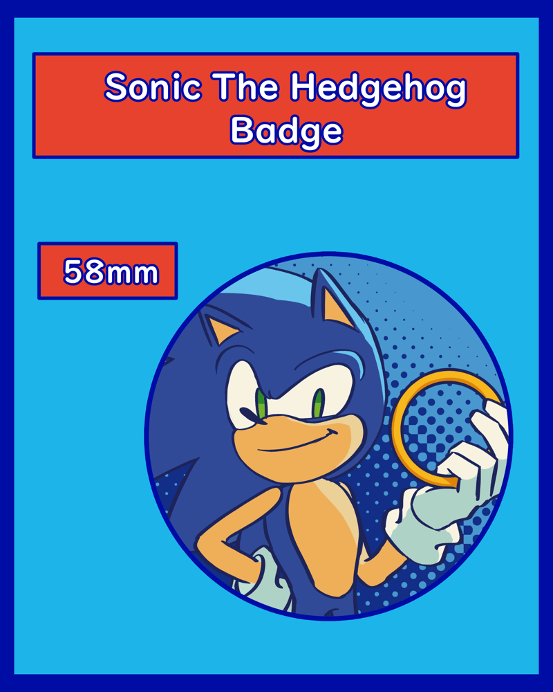 Image of Sonic Badge