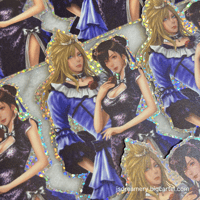 Image 2 of FF7R CLOTI SPORTY DRESS STICKERS [B GRADE]