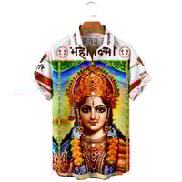 Image 1 of Lakshmi & Ganesha short sleeve shirt