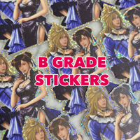 Image 1 of FF7R CLOTI SPORTY DRESS STICKERS [B GRADE]