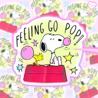 SNOOPY X NCT - Feeling Go Pop Vinyl Sticker