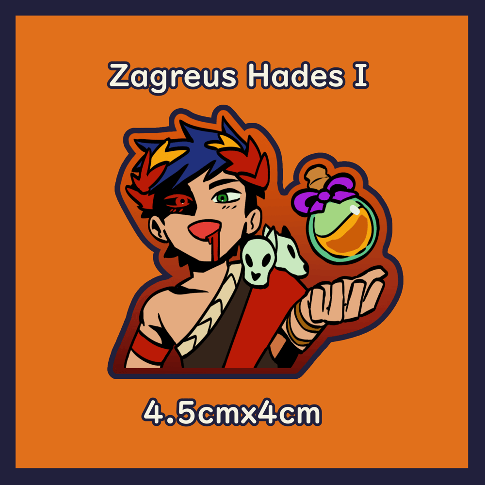 Image of Zagreus Die Cut Sticker