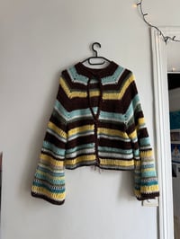 Image 1 of striped cardigan 