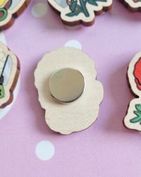 Image 2 of Full Set - Lovely Flowers - Wood Magnets
