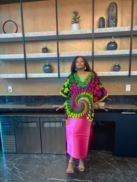 Image 2 of BENIN DRESS(PINK)