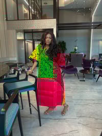 Image 4 of BENIN DRESS(RED)