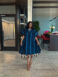ASOKE  KAFTAN (BLUE)