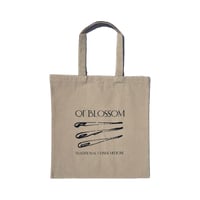 Image 1 of QI' Blossom Canvas Tote bag