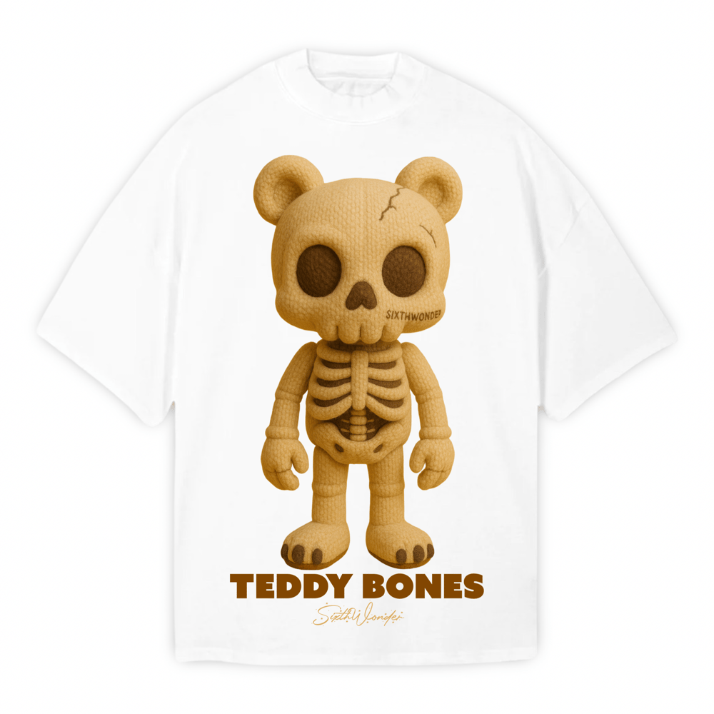 Image of 3D Teddy Bones Tshirt
