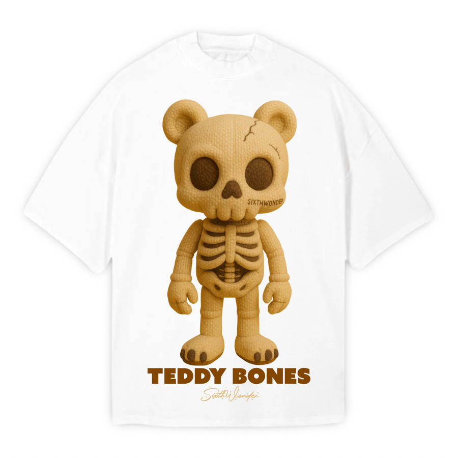Image of 3D Teddy Bones Tshirt